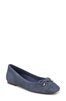 Vionic Klara Cap Toe Flat Denim Blue at Nordstrom,