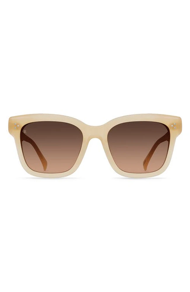 RAEN Breya 54mm Square Sunglasses in Nectar/Apricot Gradient at Nordstrom