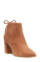 Stuart Weitzman Tieback Block Bootie in Capuccino at Nordstrom, Size 10