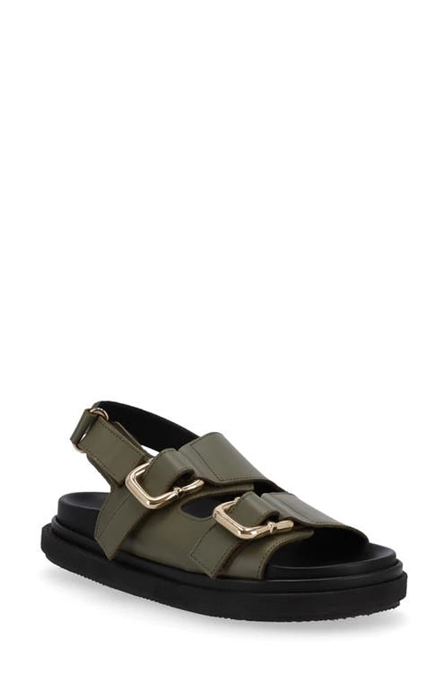 ALOHAS Harper Slingback Sandal Olive at Nordstrom,