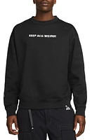 Nike ACG Therma-FIT Crewneck Fleece Sweatshirt White at Nordstrom,