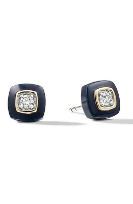 Cast The Brilliant Diamond Stud Earrings in Navy at Nordstrom