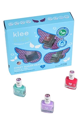 Klee Kids Kids' Sweet Sugar Heaven 3-Piece Nail Polish Set in Purple at Nordstrom