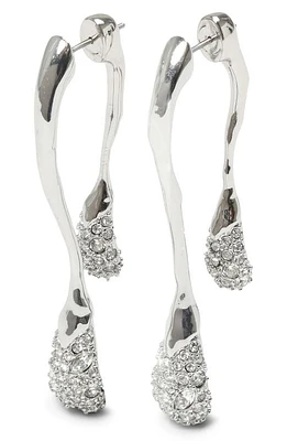 Alexis Bittar Solanales Crystal Pavé Molten Ear Jackets in Crystals at Nordstrom