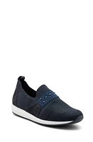 ara Lynn Knit Slip-On Sneaker Navy Wovenstretch at Nordstrom,