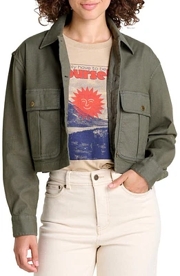 Toad & Co Wanderwell Crop Safari Jacket at Nordstrom,