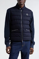 Moncler Gallienne Down Vest Navy Blue at Nordstrom,