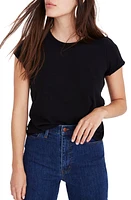 Madewell Northside Vintage Tee in True Black at Nordstrom, Size Xx-Small