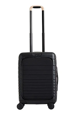 Béis The 21-inch Front Pocket Carry-On Roller in Black at Nordstrom