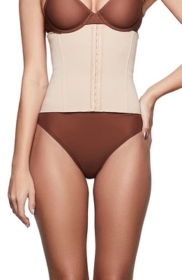 SKIMS Neoprene Shapewear Waist Trainer Clay at Nordstrom, X