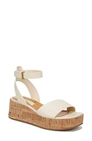 Franco Sarto Terry Ankle Strap Platform Wedge Sandal at Nordstrom,