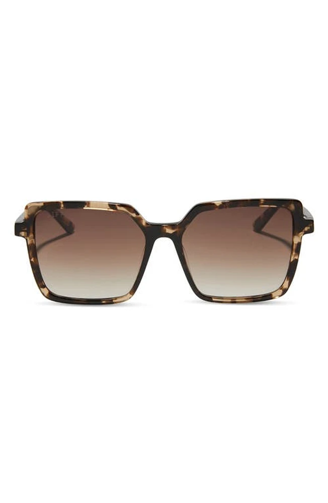 DIFF Esme 53mm Gradient Square Sunglasses in Brown Gradient at Nordstrom