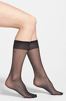 Nordstrom 3-Pack Sheer Knee High Socks Black at Nordstrom,