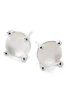 Ippolita 'Rock Candy' Mini Stud Earrings in Silver/Mother Of Pearl at Nordstrom