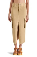 Steve Madden Benson Stretch Twill Cargo Skirt Mushroom at Nordstrom,