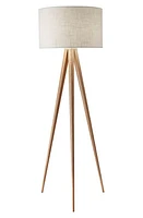 ADESSO LIGHTING Director Floor Lamp in Natural Oak at Nordstrom