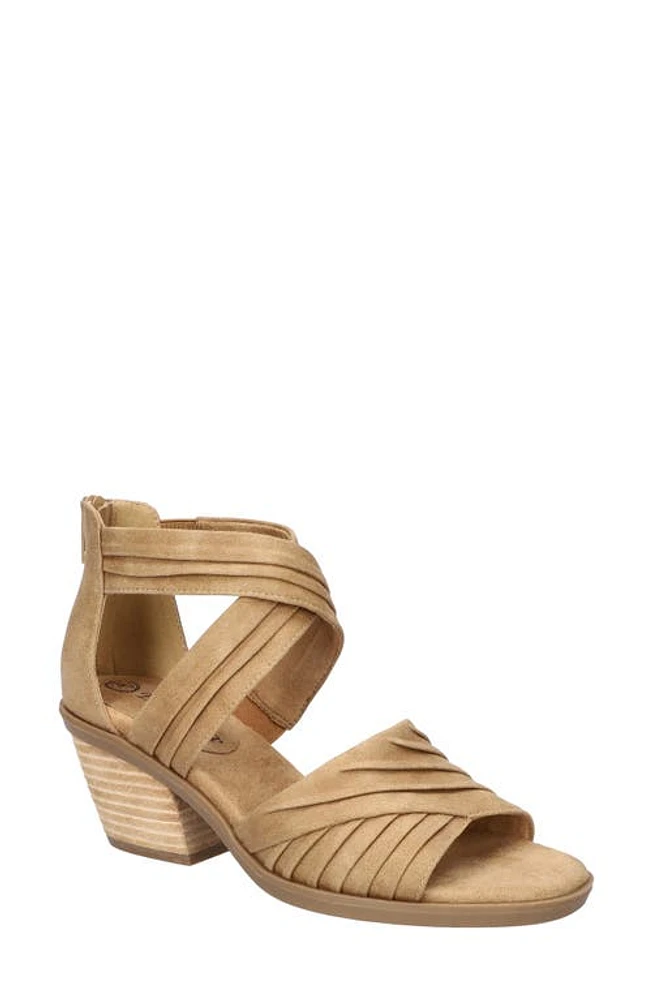 Bella Vita Quinnell Ankle Strap Sandal Natural at Nordstrom,