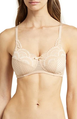 Amoena Karolina Wireless Pocketed Bra Sand at Nordstrom,