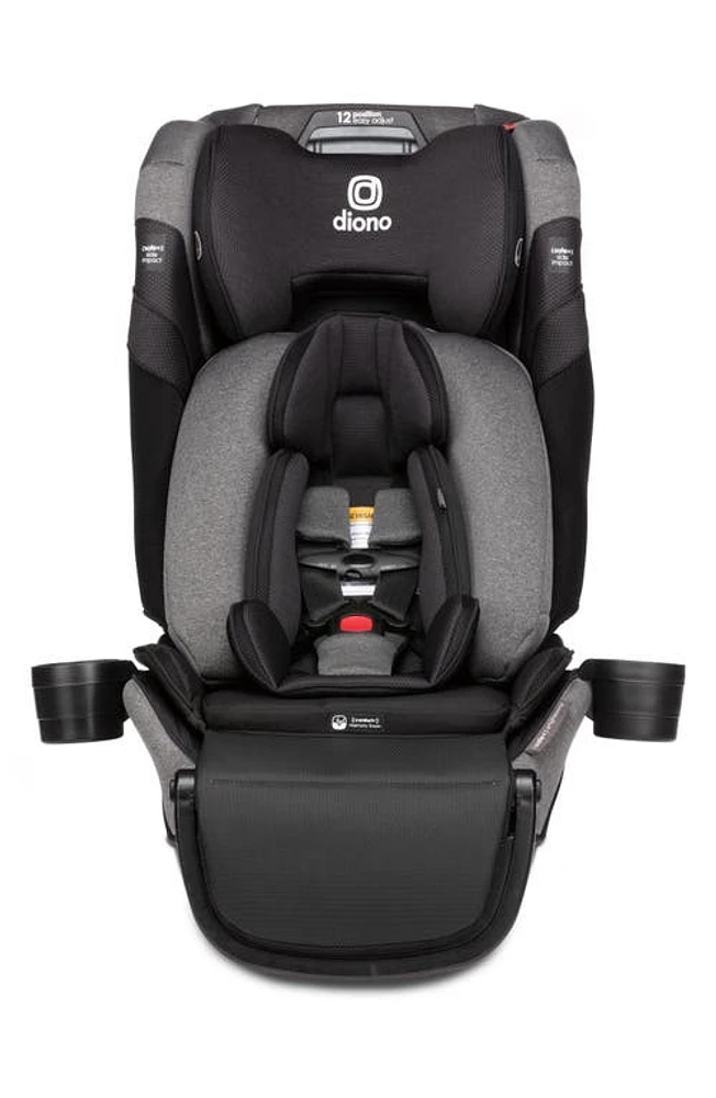 Diono Radian 3QXT+ All-in-One Convertible Car Seat in Black Jet at Nordstrom