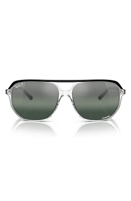 Ray-Ban Bill One 60mm Square Sunglasses in Clear at Nordstrom