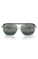 Ray-Ban Bill One 60mm Square Sunglasses in Clear at Nordstrom