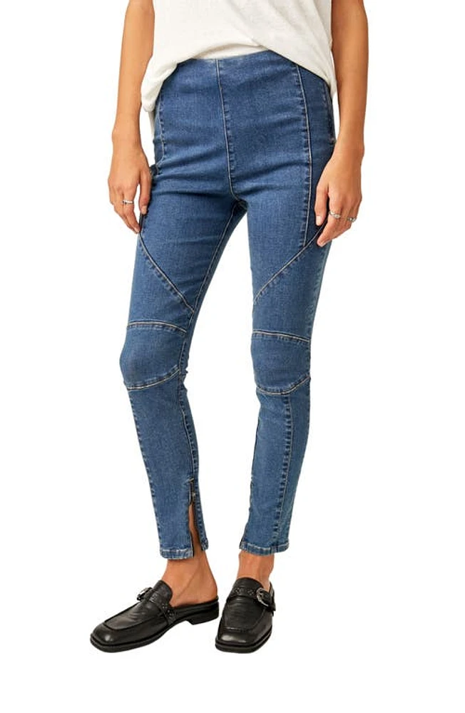 Free People Bella Moto Skinny Jeans Prophecy at Nordstrom,