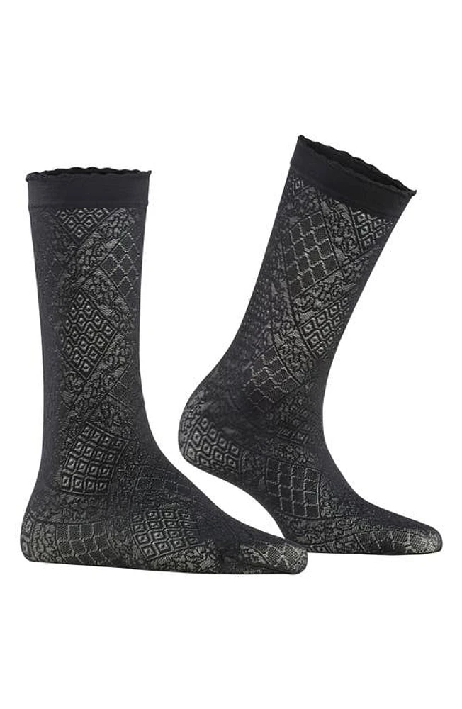 Falke Ultra Romantic Lace Crew Socks at Nordstrom,