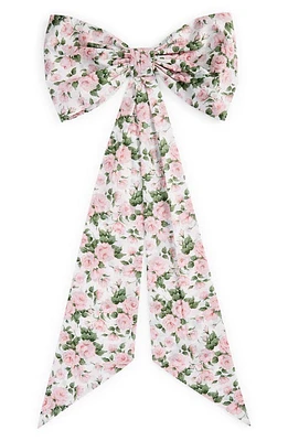 Dauphinette x Liberty London Carline Rose Oversize Bow Barrette at Nordstrom