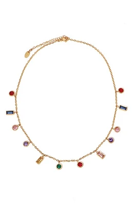 Petit Moments Crystal Charm Necklace in Multi at Nordstrom