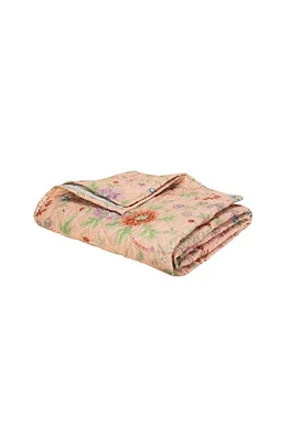 Matouk Simone Linen Quilt in Apricot at Nordstrom