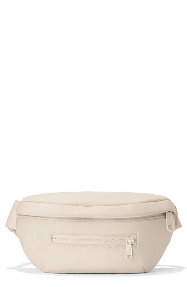 Dagne Dover Ace Neoprene Belt Bag in Oyster at Nordstrom