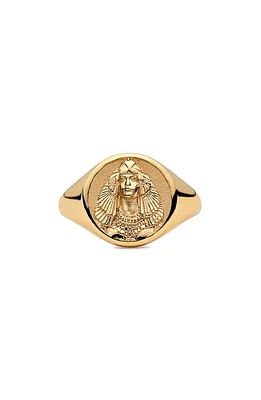 Awe Inspired Cleopatra Signet Ring Gold Vermeil at Nordstrom,