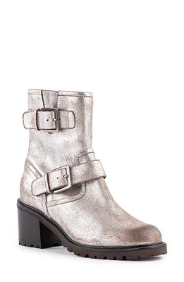 Seychelles Run Free Buckle Bootie Pewter at Nordstrom,