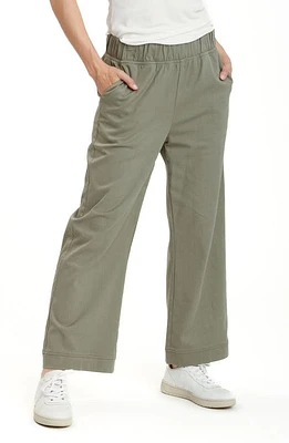 Threads 4 Thought Georgie Stretch Twill Wide Leg Pants Artichoke at Nordstrom,