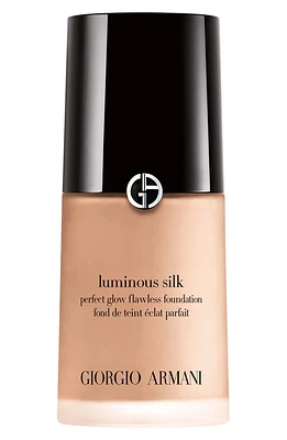 ARMANI beauty Luminous Silk Natural Glow Foundation in 5.25 Medium/pink at Nordstrom