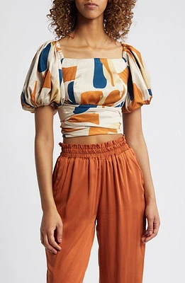 DIARRABLU Zany Off the Shoulder Top Cream at Nordstrom,