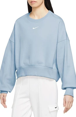 Nike Phoenix Fleece Crewneck Sweatshirt at Nordstrom,