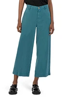 KUT from the Kloth High Rise Crop Wide Leg Pants in Lagoon at Nordstrom, Size 2