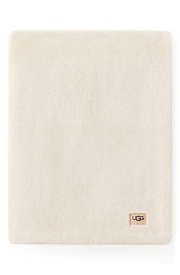 UGG(r) Lanai Fleece Throw Blanket in Light Sand at Nordstrom