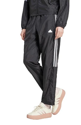 adidas Tiro Crop Woven Pants Black/White at Nordstrom,