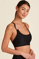 ALALA Aphrodite Bra Black + Gold at Nordstrom,