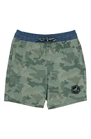 Feather 4 Arrow Kids' Seafarer Hybrid Shorts Camo at Nordstrom,