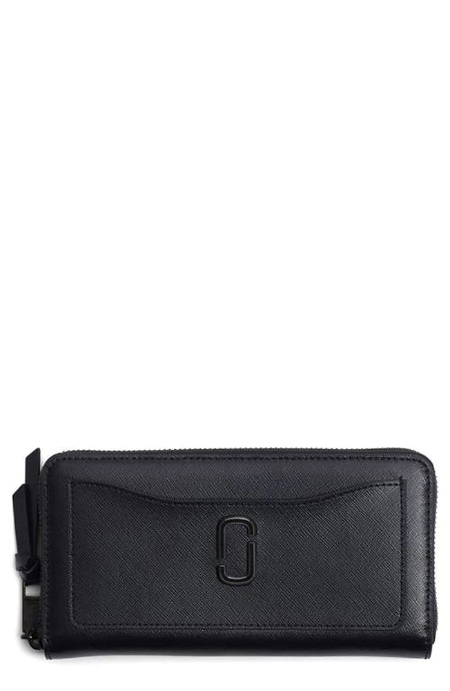 Marc Jacobs The Utility Snapshot DTM Saffiano Leather Continental Wallet in Black at Nordstrom