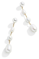 BaubleBar Francesca Freshwater Pearl Drop Earrings at Nordstrom