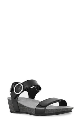 Munro Sintra Wedge Sandal Black at Nordstrom,