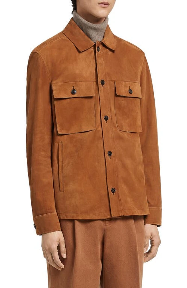 ZEGNA Seude Overshirt Vicuna at Nordstrom, Us