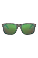 Oakley Holbrook 57mm Prizm Polarized Square Sunglasses in Light Wood at Nordstrom