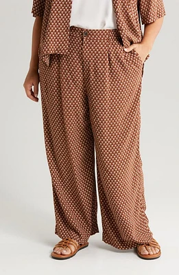 Treasure & Bond Pleated Wide Leg Pants at Nordstrom,