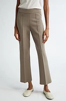 Lafayette 148 New York Foley Crepe Knit Flare Ankle Pants at Nordstrom,