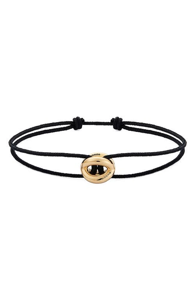 le gramme Men's 3G 18K Gold Cord Bracelet in Yellow Gold at Nordstrom